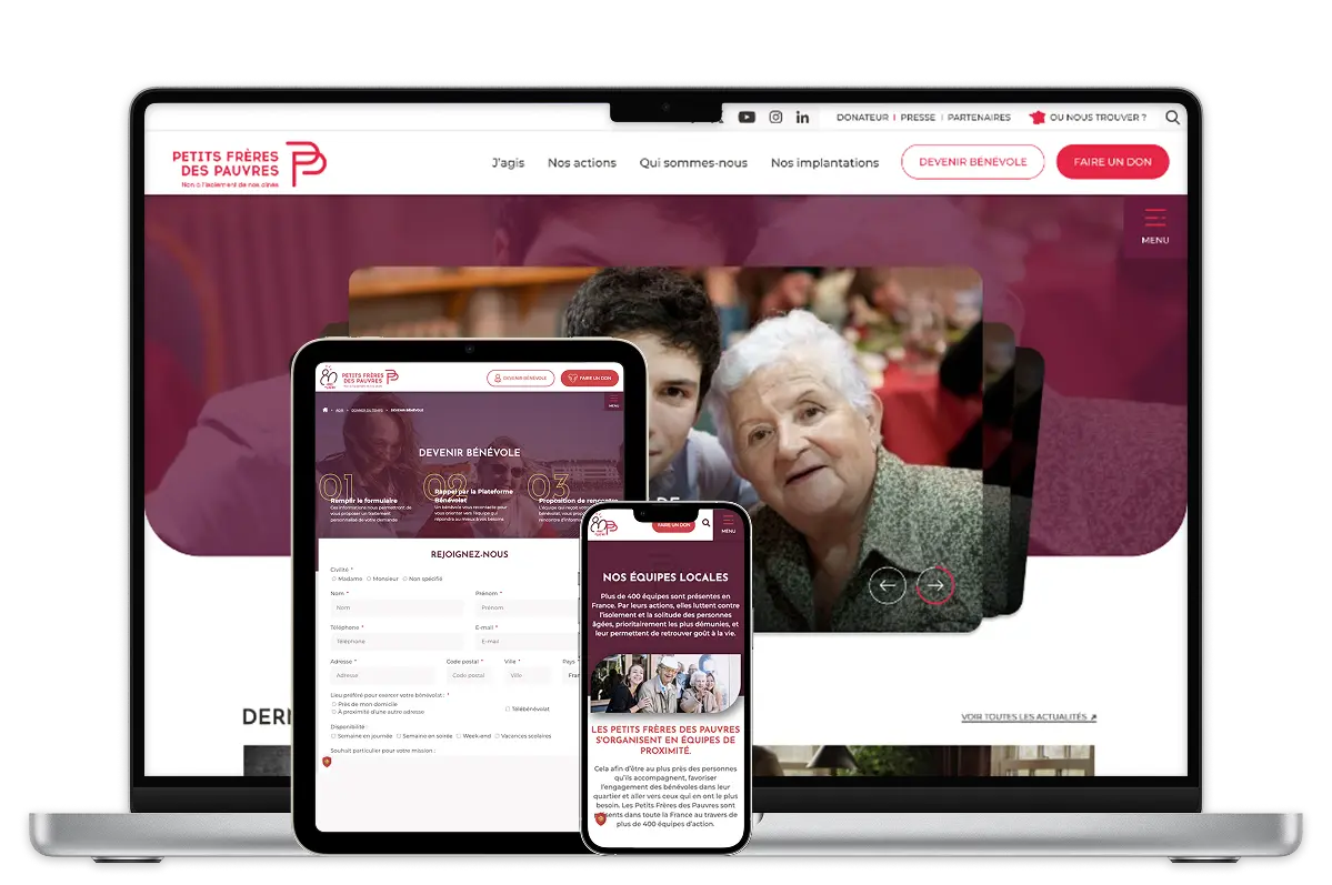 Mockup Petits Frères des Pauvres